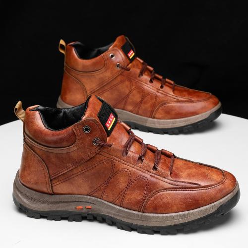 Cemento de plástico & Cuero de la PU Hombres Zapatos Casual, más colores para elegir,  Par