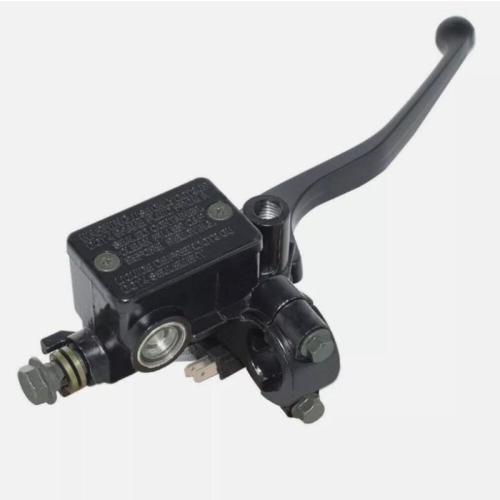 Brake pump brake cylinder brake lever 22 mm for scooter motorcycle black right