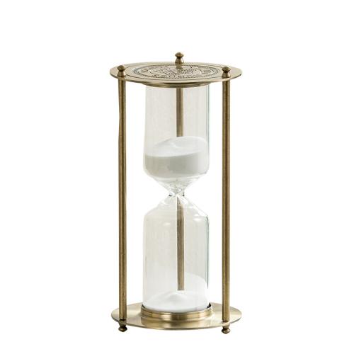 High borosilicate glass & Metal Creative Hourglass Timer PC