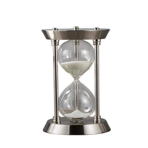 Metal & Glass Creative Hourglass Timer PC