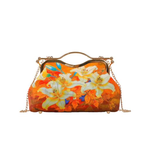 Polyester Clutch Tas, ander keuzepatroon, meer kleuren naar keuze,  stuk