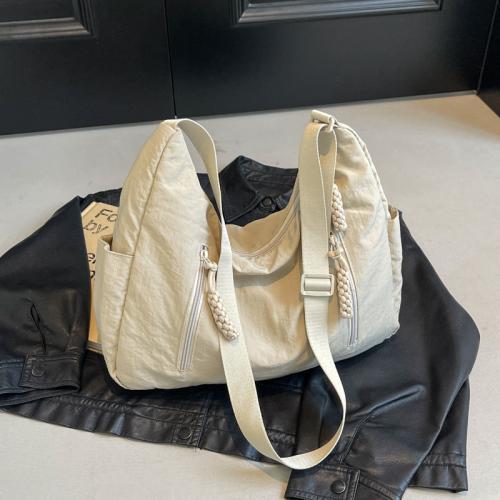 Canvas Crossbody Bag large capacity & soft surface Solid PC