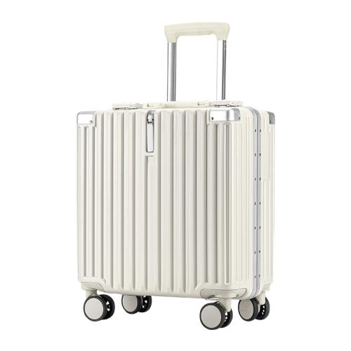 Aluminium & PC-Polycarbonate Suitcase with password lock & waterproof Polyester Solid PC