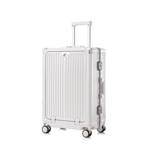 PC-Polycarbonate Suitcase with password lock & waterproof Solid PC