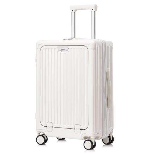 ABS & PC-Polycarbonate Suitcase with password lock & with USB interface & waterproof Metal Solid PC