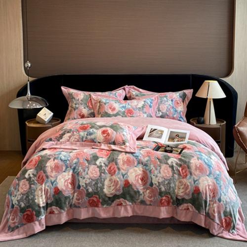 Polyester Bedding Set & thermal printed Set