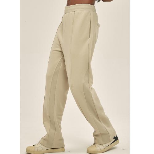 Polyester & Cotton Men Casual Pants Solid PC