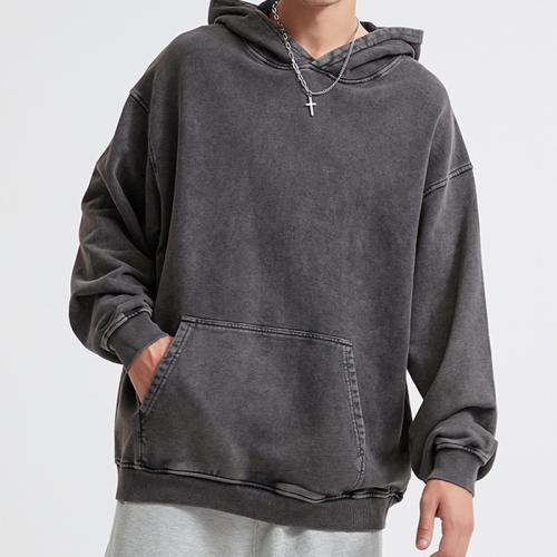 Cotton Men Sweatshirts thicken & loose Solid PC