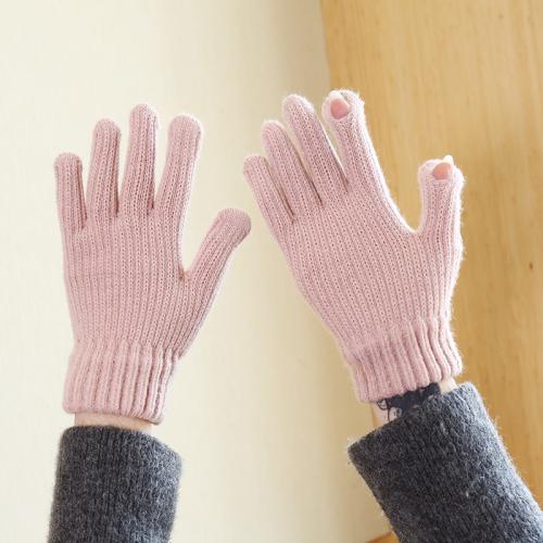 Poliéster Guantes de mujer, más colores para elegir,  Par