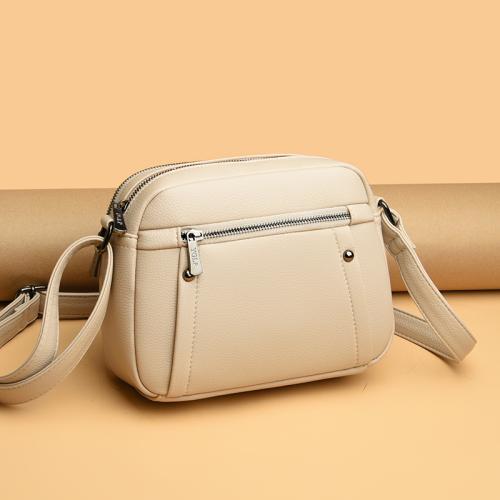 PU Leather easy cleaning & Easy Matching Crossbody Bag attached with hanging strap Solid PC