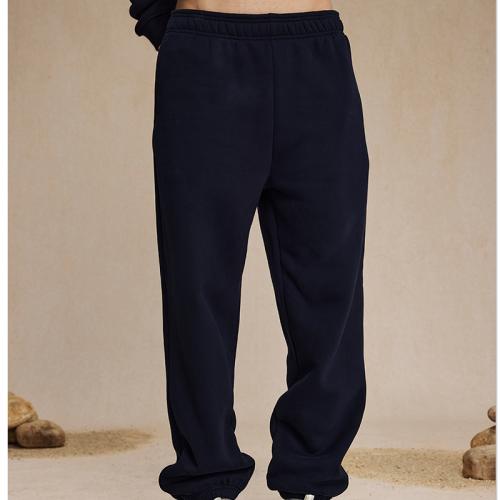 Polyester & Cotton Men Casual Pants thicken & loose Solid PC