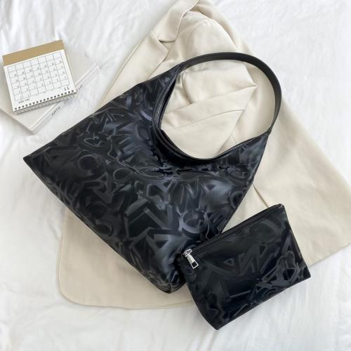 PU Leather Shoulder Bag large capacity & soft surface PC