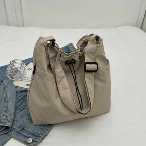 Canvas Shoulder Bag large capacity & soft surface Solid PC