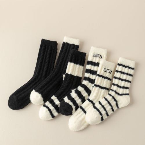 Polyamid Frauen Boden Socken, unterschiedliche Farbe und Muster für die Wahl, :, 5Paare/Viel,  Viel