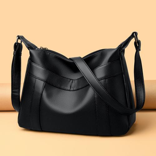 PU-leer Crossbody Tas Solide meer kleuren naar keuze stuk