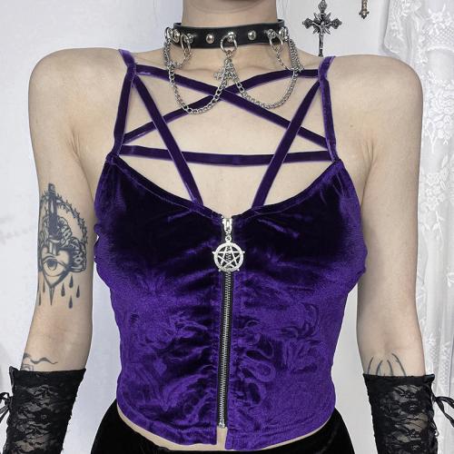 Polyester Camisole Paarse stuk