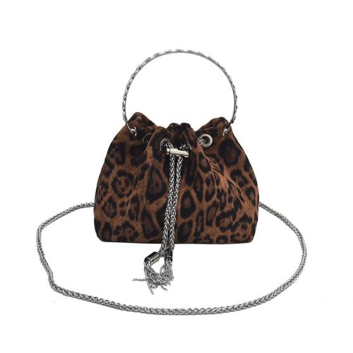 PU Leather Easy Matching Crossbody Bag leopard PC