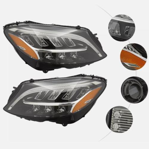 Plastic Vehicle Head Light, durable & different design for choice,  PC