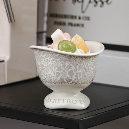 Vintage Niche Ceramic Cup Dessert Cup Premium Sense Cup High Beauty Value Ice Cream Cup Household Mug Dessert Cup