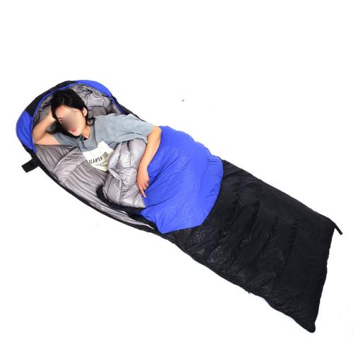 Pongee Sleeping Bag portable Solid blue PC