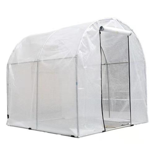 Steel Tube & PE Plastic heat preservation Greenhouse & waterproof white Set