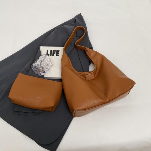 High-quality large-capacity underarm tote bag new bucket bag niche design