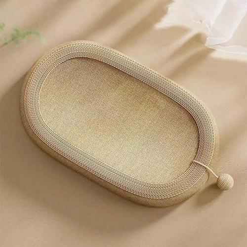 Cat Scratch Board Cat Self-play Toy Oval Cat Scratch Nest Sisal Rope Thickened Scratch Resistant