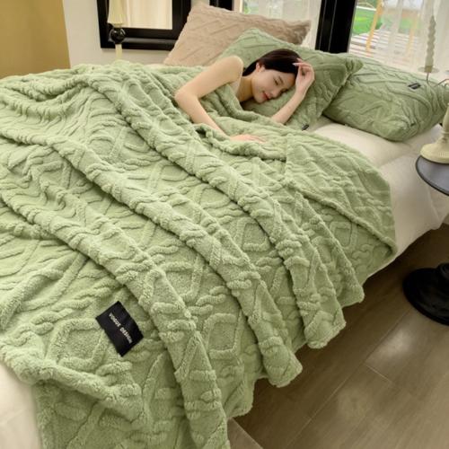 2024 new tower velvet blanket blanket air conditioning blanket summer blanket