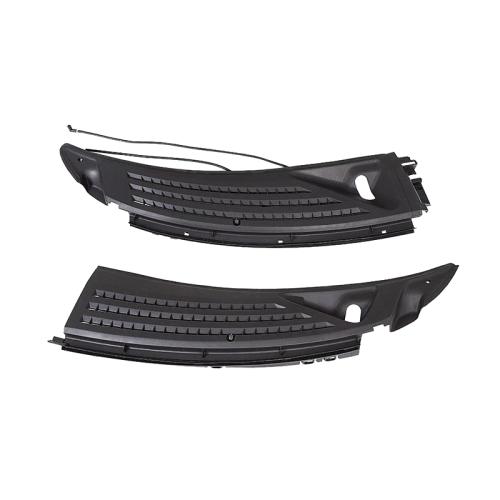 For 09-14 Ford F150 Windshield Wiper Cowl Panel Grille Set w/ Seals Right & Left