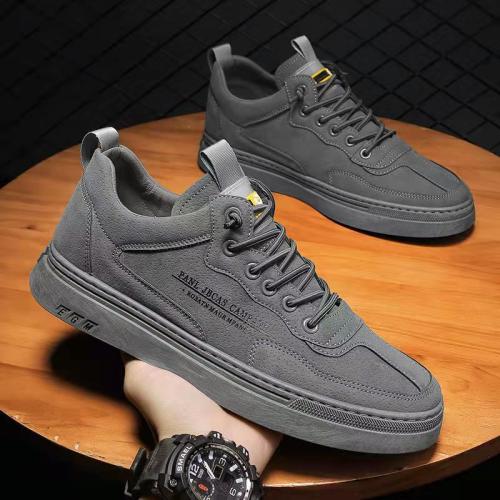 Men's Shoes Site Wear-resistant Lightweight Board Shoes Fashionable All-match Sports Casual Shoes