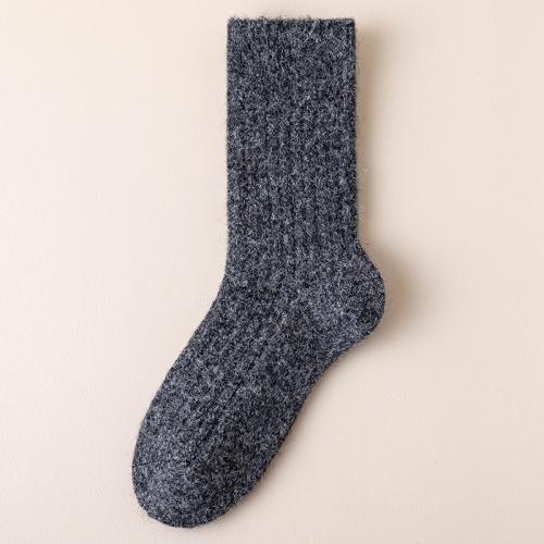 Women's Wool Socks Autumn and Winter Thickened Warm Not Bloated fleece-lined Cashmere Stockings