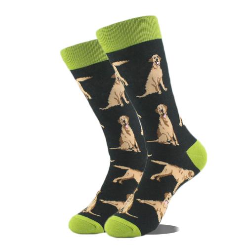 Polyester Chaussettes de genou d’hommes, Imprimé, modèle différent pour le choix, plus de couleurs pour le choix, :,  Paire