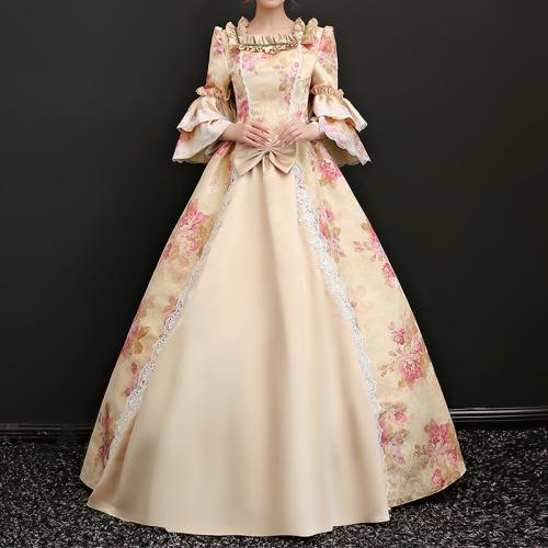 Noble Lady Palace clothing art examination clothing pastoral host choir Victoria elegant stage dress