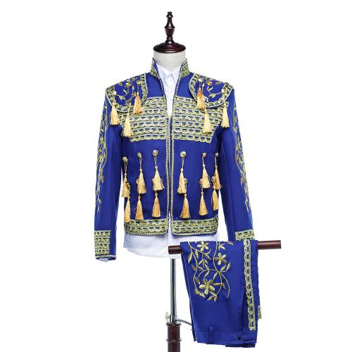 Men's court dress stage costume dance banquet bullfighting costume costume Spanish bullfighter costume