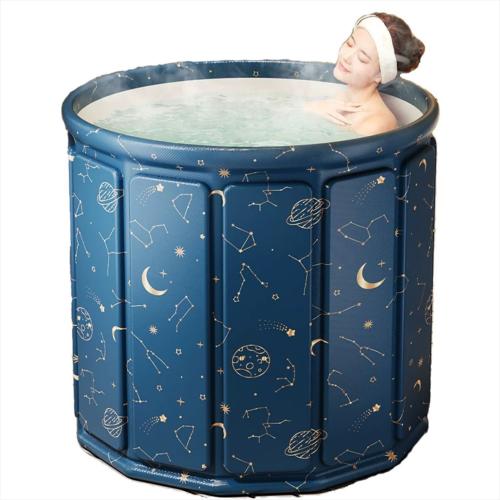 Pearl Cotton & PVC Foldable Bathtub portable PC