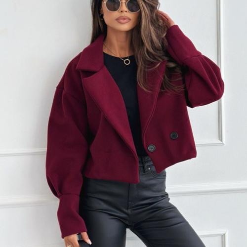 Polyester Manteau femmes Solide plus de couleurs pour le choix pièce