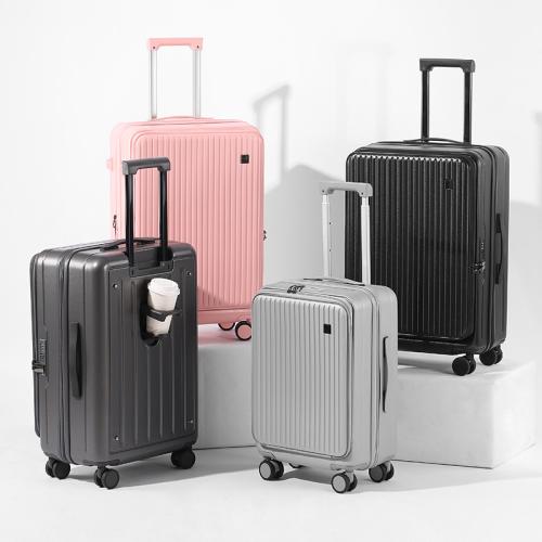 ABS & PC-Polycarbonate Suitcase with password lock Solid PC