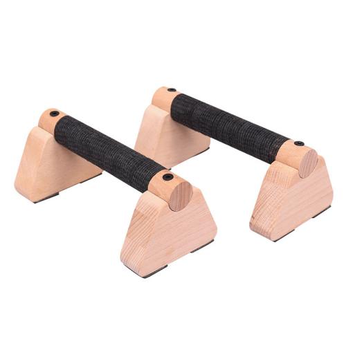 Push-up Russian stand-up wooden single parallel bars inverted stand practice balance beam solid wooden strength training equipment