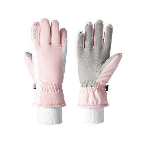 Ski gloves winter gloves cycling gloves winter touch screen warm gloves plus velvet gloves