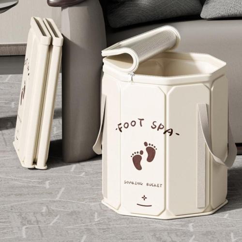 Household Folding Thermal Insulation Foot Bucket Portable Storage Health Foot Bath Bucket