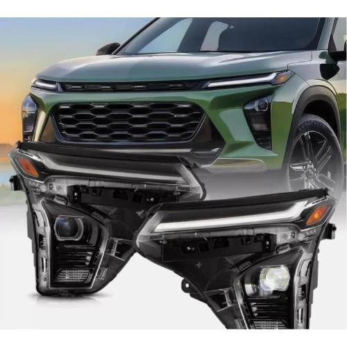 For 2024-2025 Chevy Trax w/ LED DRL Projector Headlights Headlamps Left+Right