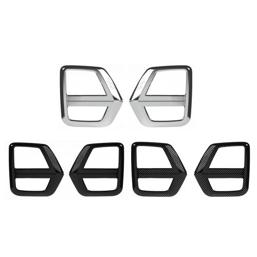 Suitable for 24 Chevrolet Colorado modified front bumper special fog lamp decorative bright frame