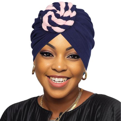 Polyester Easy Matching Wrapped Head Hat : PC