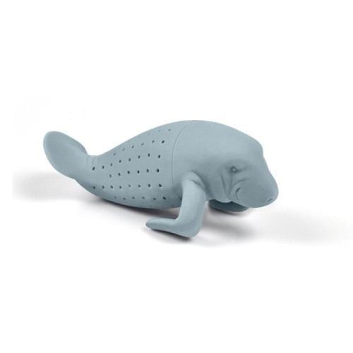 Hot sale manatee silicone tea leak creative mini tea bag Manatee Tea maker