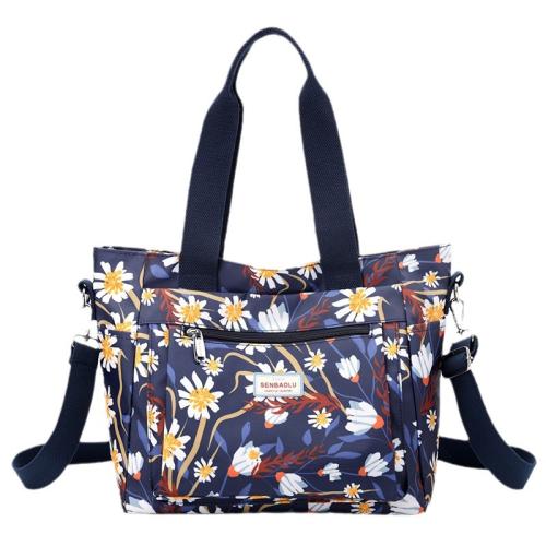 Women's Handbag Lightweight Nylon Cloth Bag Large Capacity Crossbody Printed Bag