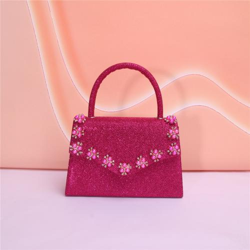 Flip Bag Beaded Flower Exquisite Elegant Evening Bag Clutch Bag