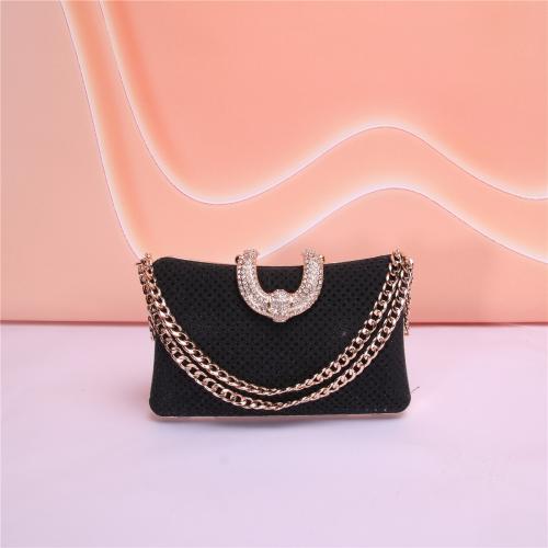 Polyester Easy Matching Clutch Bag with rhinestone PC