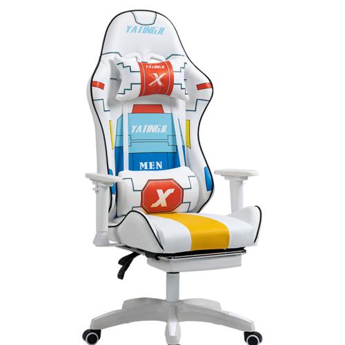 PU Leather & Nylon adjustable ESports Chair Sponge PC