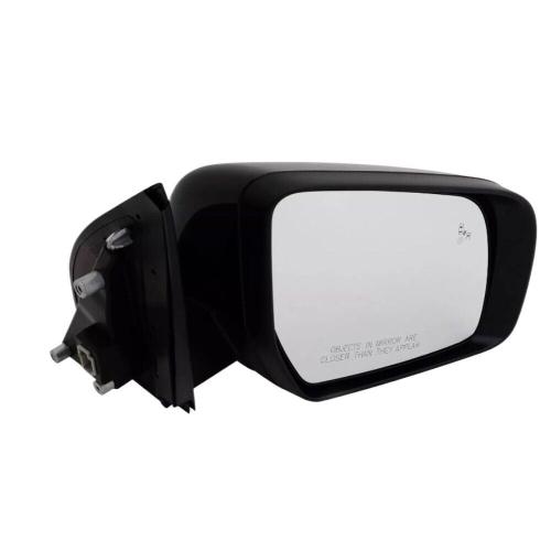 Black Passenger Right Side Mirrors W/Heated Blind Spot for Ford Ranger 2019-2023