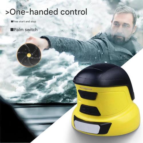 Car electric ice and snow scraper rechargeable window snow shovel defroster glass car washer